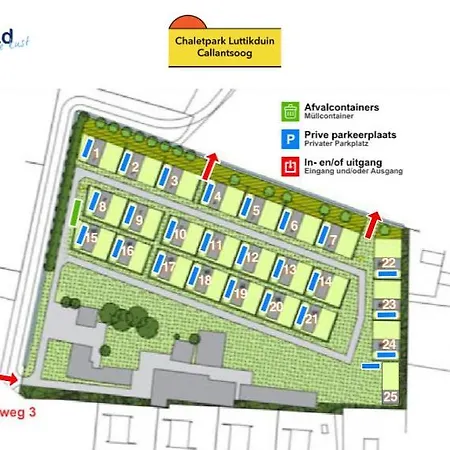 Horská chata Luttikduin Nr 21 - Aan Zee *
